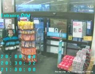 The Menasha Police Department is looking for a burglary suspect. Investigators say the suspect burglarized Mr. Taco on June 1. The Menasha Police Department is looking for a burglary suspect. Investigators say the suspect burglarized Mr. Taco on June 1.