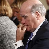Outgoing White House Chief of Staff Bill Daley awaits remarks from U.S. President Barack Obama on government reform at the White House in Wa Outgoing White House Chief of Staff Bill Daley awaits remarks from U.S. President Barack Obama on government reform at the White House in Wa