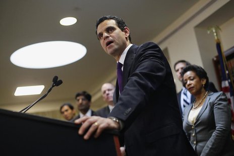 Under Secretary of the Treasury for Terrorism and Financial Intelligence David S. Cohen speaks during a news conference at the Conrad B. Dub Under Secretary of the Treasury for Terrorism and Financial Intelligence David S. Cohen speaks during a news conference at the Conrad B. Dub