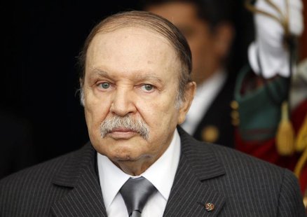 Algeria's President Abdelaziz Bouteflika is seen at the presidential palace in Algiers December 11, 2011. REUTERS/Louafi Larbi Algeria's President Abdelaziz Bouteflika is seen at the presidential palace in Algiers December 11, 2011. REUTERS/Louafi Larbi