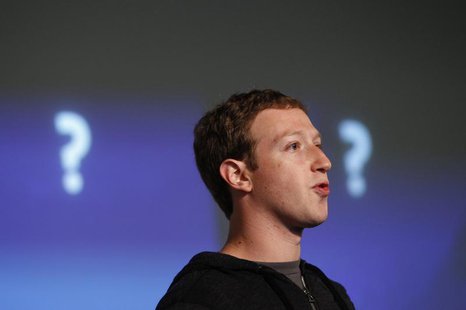 Facebook Chief Executive Mark Zuckerberg introduces a new feature called "Graph Search" during a media event at the company's headquarters i Facebook Chief Executive Mark Zuckerberg introduces a new feature called "Graph Search" during a media event at the company's headquarters i