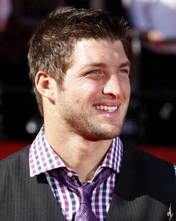 Tim Tebow
REUTERS Tim Tebow
REUTERS