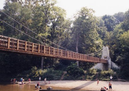 Turkey Run Suspension Bridge Turkey Run Suspension Bridge