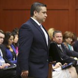 George Zimmerman is pictured during the second day of jury selection in his murder trial for shooting death of unarmed black teenager Trayvo