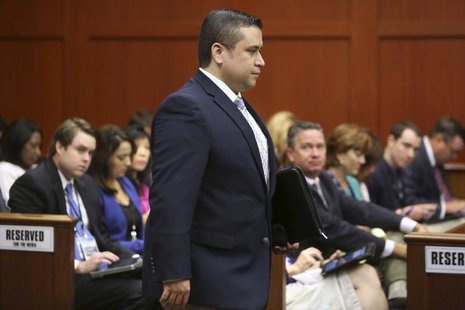 George Zimmerman is pictured during the second day of jury selection in his murder trial for shooting death of unarmed black teenager Trayvo George Zimmerman is pictured during the second day of jury selection in his murder trial for shooting death of unarmed black teenager Trayvo