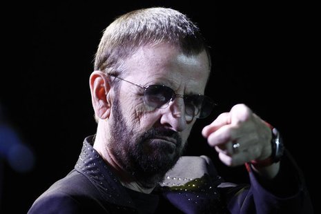 Musician Ringo Starr performs during his concert at the Ulysses Guimaraes Convention Center in Brasilia November 18, 2011. REUTERS/Ueslei Ma Musician Ringo Starr performs during his concert at the Ulysses Guimaraes Convention Center in Brasilia November 18, 2011. REUTERS/Ueslei Ma