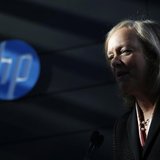Meg Whitman, chief executive officer and president of Hewlett-Packard, speaks during the grand opening of the company's Executive Briefing C Meg Whitman, chief executive officer and president of Hewlett-Packard, speaks during the grand opening of the company's Executive Briefing C