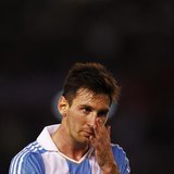 Argentina's Leonel Messi pauses on the field as they played Venezuela in a 2014 World Cup qualifying soccer match in Buenos Aires March 22, Argentina's Leonel Messi pauses on the field as they played Venezuela in a 2014 World Cup qualifying soccer match in Buenos Aires March 22,