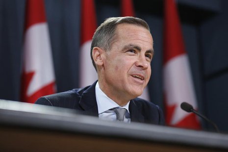 Bank of Canada Governor Mark Carney speaks during a news conference upon the release of the Monetary Policy Report in Ottawa April 17, 2013. Bank of Canada Governor Mark Carney speaks during a news conference upon the release of the Monetary Policy Report in Ottawa April 17, 2013.