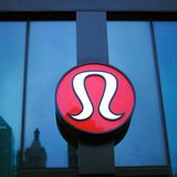 A Lululemon Athletica logo is seen outside one of the company's stores in New York, March 19, 2013. REUTERS/Lucas Jackson