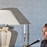 Sprinting champion Usain Bolt of Jamaica speaks during a news conference at the Russian embassy June 11, 2013. REUTERS/Vegard Grott/NTB Scan Sprinting champion Usain Bolt of Jamaica speaks during a news conference at the Russian embassy June 11, 2013. REUTERS/Vegard Grott/NTB Scan