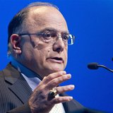 Clarence Cazalot, Chairman, President and CEO of Marathon Oil, speaks during the CERAWEEK energy conference in Houston in this file photo ta