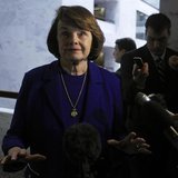 Senator Dianne Feinstein (D-CA), the chair of the United States Senate Select Committee on Intelligence, speaks to the media regarding confi Senator Dianne Feinstein (D-CA), the chair of the United States Senate Select Committee on Intelligence, speaks to the media regarding confi