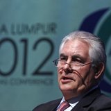 Chairman and Chief Executive Officer of Exxon Mobil Corporation Rex Tillerson speaks during the World Gas Conference 2012 in Kuala Lumpur Ju Chairman and Chief Executive Officer of Exxon Mobil Corporation Rex Tillerson speaks during the World Gas Conference 2012 in Kuala Lumpur Ju