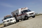 police vehicle and ambulance police vehicle and ambulance