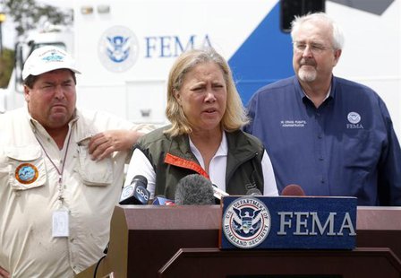 U.S. Senator Mary Landrieu (D-LA) speaks during a news conference after Hurricane Isaac in Belle Chasse, Louisiana, August 31, 2012. REUTERS U.S. Senator Mary Landrieu (D-LA) speaks during a news conference after Hurricane Isaac in Belle Chasse, Louisiana, August 31, 2012. REUTERS