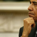 U.S. President Barack Obama listens to Peruvian President Ollanta Humala in the Oval Office of the White House in Washington, June 11, 2013. U.S. President Barack Obama listens to Peruvian President Ollanta Humala in the Oval Office of the White House in Washington, June 11, 2013.
