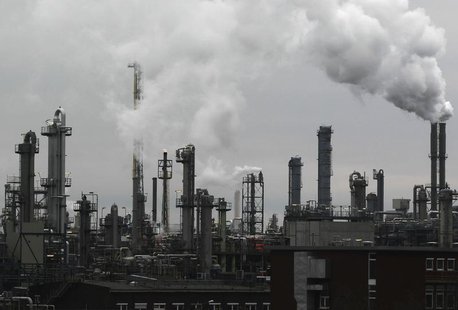 A factory of German chemical company BASF is pictured in Ludwigshafen February 24, 2012. REUTERS/Alex Domanski A factory of German chemical company BASF is pictured in Ludwigshafen February 24, 2012. REUTERS/Alex Domanski