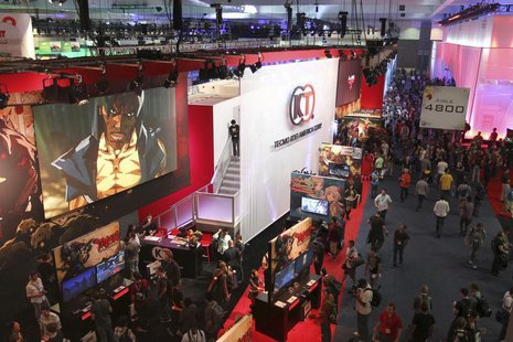 An overview of the West Hall, one of the exhibit floors at E3, the Electronic Entertainment Expo, is seen in Los Angeles, California, June 1 An overview of the West Hall, one of the exhibit floors at E3, the Electronic Entertainment Expo, is seen in Los Angeles, California, June 1