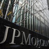 A sign stands in front of the JPMorgan Chase & Co bank headquarters building in New York, March 15, 2013. REUTERS/Lucas Jackson