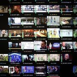 A monitor wall is pictured at Germany's biggest cable operator, Kabel Deutschland, at the playout center in Frankfurt February 25, 2013. REU