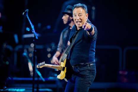 Singer Bruce Springsteen and the E-street band perform during their concert at Telenor Arena in Oslo in this picture provided by NTB Scanpix Singer Bruce Springsteen and the E-street band perform during their concert at Telenor Arena in Oslo in this picture provided by NTB Scanpix