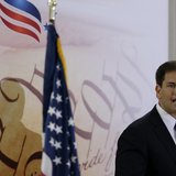 Senator Marco Rubio (R-FL) addresses the Faith & Freedom Coalition Road to Majority Conference Kickoff Luncheon in Washington June 13, 2013. Senator Marco Rubio (R-FL) addresses the Faith & Freedom Coalition Road to Majority Conference Kickoff Luncheon in Washington June 13, 2013.