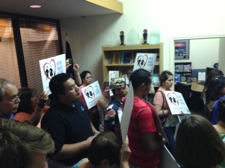 Undocumented Students visit Fred Upton's District Office on Friday Undocumented Students visit Fred Upton's District Office on Friday