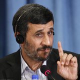 Iran's President Mahmoud Ahmadinejad gestures during a news conference in New York, September 24, 2010. REUTERS/Lucas Jackson Iran's President Mahmoud Ahmadinejad gestures during a news conference in New York, September 24, 2010. REUTERS/Lucas Jackson