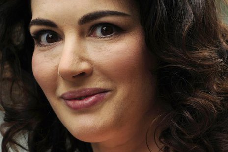 British chef and food writer Nigella Lawson arrives for the British premiere of the film Bruno at Leicester Square in central London June 17 British chef and food writer Nigella Lawson arrives for the British premiere of the film Bruno at Leicester Square in central London June 17