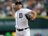 Detroit Tigers starting pitcher Max Scherzer throws to the Baltimore Orioles during the first inning of their MLB American League baseball g