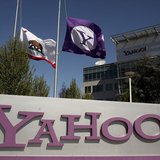 The Yahoo logo is shown at the company's headquarters in Sunnyvale, California April 16, 2013. The company will release its quarterly result The Yahoo logo is shown at the company's headquarters in Sunnyvale, California April 16, 2013. The company will release its quarterly result
