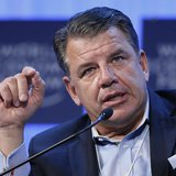 Hikmet Ersek President and CEO Western Union Company attends the annual meeting of the World Economic Forum (WEF) in Davos January 25, 2013. Hikmet Ersek President and CEO Western Union Company attends the annual meeting of the World Economic Forum (WEF) in Davos January 25, 2013.