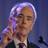 Jim Rogers, CEO of Duke Energy speaks during the Charlotte Chamber's Economic Outlook Conference in Charlotte, North Carolina December 17, 2