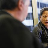 Jen-Hsun Huang, co-founder,and chief executive of Nvidia, speaks during the Reuters Global Technology Summit in San Francisco, June 18, 2013