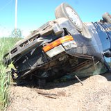 Train vs. minivan crash 1