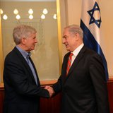 Gov Rick Snyder with Israeli Prime Minister Netanyahu