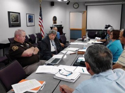 Attorney Dean Dietrich talks to the jail study panel, June 19 2013 Attorney Dean Dietrich talks to the jail study panel, June 19 2013