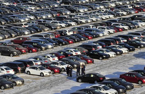 General Motors' new Chinese-made cars are seen at a parking lot in Shenyang, Liaoning province, January 25, 2013. REUTERS/Stringer General Motors' new Chinese-made cars are seen at a parking lot in Shenyang, Liaoning province, January 25, 2013. REUTERS/Stringer