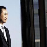 Wang Jianlin, chairman of Dalian Wanda Group, poses for a photo during an interview at his office in the company's headquarters in Beijing D Wang Jianlin, chairman of Dalian Wanda Group, poses for a photo during an interview at his office in the company's headquarters in Beijing D