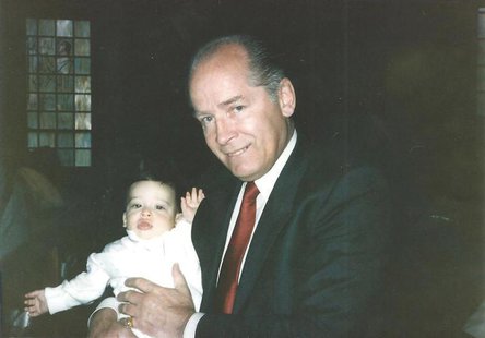 James "Whitey" Bulger holds John Martorano's youngest son, John Jr., during his Christening ceremony in this undated handout photo provided James "Whitey" Bulger holds John Martorano's youngest son, John Jr., during his Christening ceremony in this undated handout photo provided