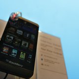 A new Blackberry Z10 smartphone is displayed at a store in New York, March 22, 2013. REUTERS/Brendan McDermid
