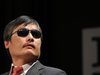 Chinese dissident Chen Guangcheng speaks to journalists following an appearance in New York May 3, 2013. REUTERS/Brendan McDermid