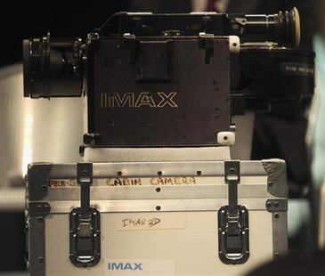 A close up of one of two IMAX cameras is seen at the Smithsonian National Air and Space Museum in Washington April 4, 2012. REUTERS/Gary Cam A close up of one of two IMAX cameras is seen at the Smithsonian National Air and Space Museum in Washington April 4, 2012. REUTERS/Gary Cam