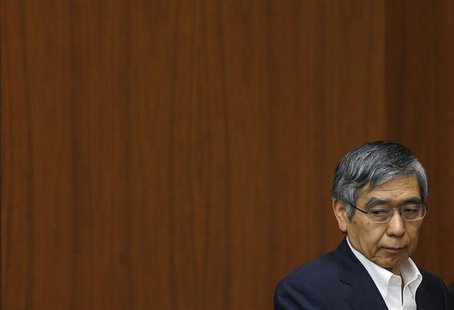 Bank of Japan Governor Haruhiko Kuroda attends a semi-annual parliament hearing on monetary policy at the Lower House of the parliament in T Bank of Japan Governor Haruhiko Kuroda attends a semi-annual parliament hearing on monetary policy at the Lower House of the parliament in T