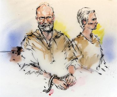 Accused Boston crime boss James "Whitey" Bulger (L) and his girlfriend Catherine are shown during their arraignment in federal court in Los Accused Boston crime boss James "Whitey" Bulger (L) and his girlfriend Catherine are shown during their arraignment in federal court in Los