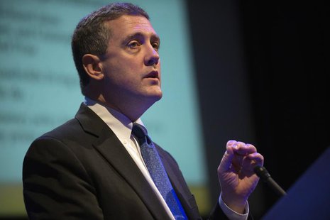 The Federal Reserve Bank of St. Louis' President and CEO James Bullard speaks during the "Hyman P. Minsky Conference on the State of the U.S The Federal Reserve Bank of St. Louis' President and CEO James Bullard speaks during the "Hyman P. Minsky Conference on the State of the U.S