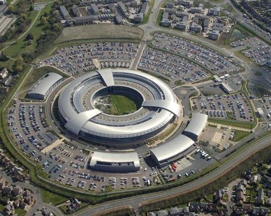 Britain's Government Communications Headquarters (GCHQ) in Cheltenham is seen in this undated handout aerial photograph released in London o Britain's Government Communications Headquarters (GCHQ) in Cheltenham is seen in this undated handout aerial photograph released in London o