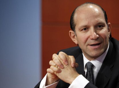 Howard Lutnick, Chairman and Chief Executive Officer of Cantor Fitzgerald, L.P., speaks at the Reuters Global Finance Summit in New York, No Howard Lutnick, Chairman and Chief Executive Officer of Cantor Fitzgerald, L.P., speaks at the Reuters Global Finance Summit in New York, No