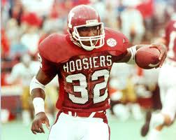 Anthony Thompson while playing for the Indiana Hoosiers.
Anthony Thompson while playing for the Indiana Hoosiers.
